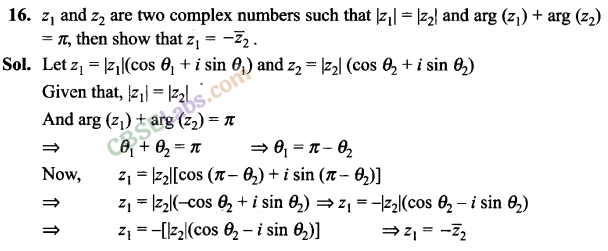 NCERT Exemplar Class 11 Maths Chapter 5 Complex Numbers and Quadratic Equations Img 15