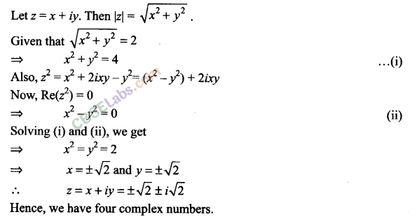 NCERT Exemplar Class 11 Maths Chapter 5 Complex Numbers and Quadratic Equations Img 22