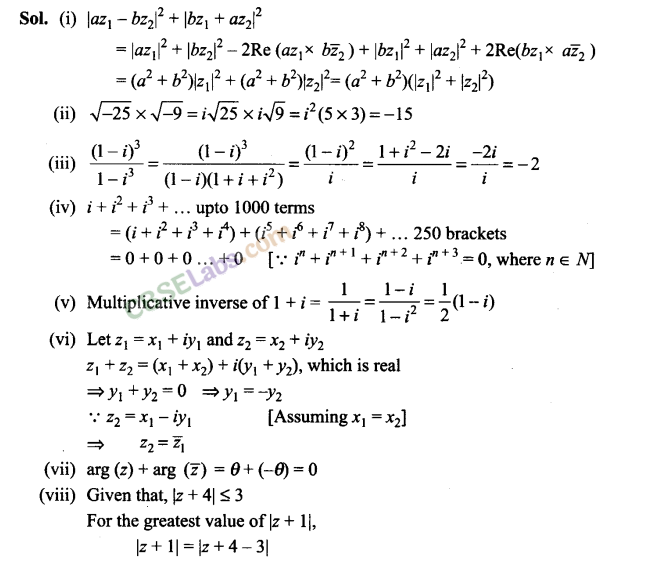 NCERT Exemplar Class 11 Maths Chapter 5 Complex Numbers and Quadratic Equations Img 27