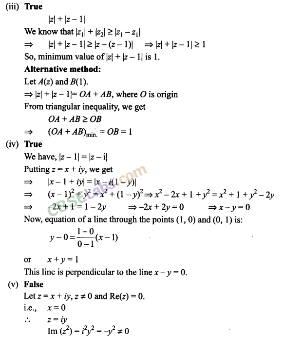 NCERT Exemplar Class 11 Maths Chapter 5 Complex Numbers and Quadratic Equations Img 30