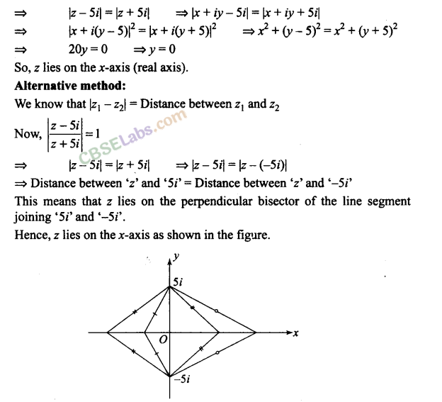 NCERT Exemplar Class 11 Maths Chapter 5 Complex Numbers and Quadratic Equations Img 45