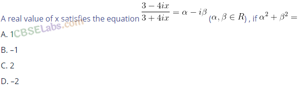 NCERT Exemplar Class 11 Maths Chapter 5 Complex Numbers and Quadratic Equations Img 54