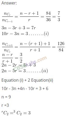 NCERT Exemplar Class 11 Maths Chapter 7 Permutations and Combinations Img 10