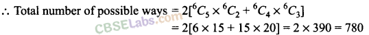 NCERT Exemplar Class 11 Maths Chapter 7 Permutations and Combinations Img 2