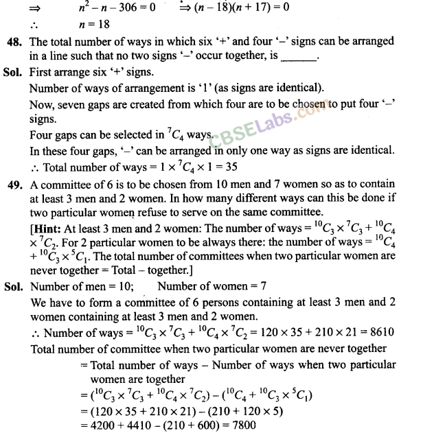 NCERT Exemplar Class 11 Maths Chapter 7 Permutations and Combinations Img 21
