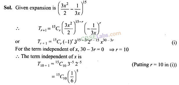 NCERT Exemplar Class 11 Maths Chapter 8 Binomial Theorem Img 1