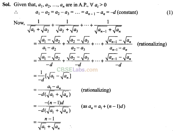 NCERT Exemplar Class 11 Maths Chapter 9 Sequence and Series Img 12