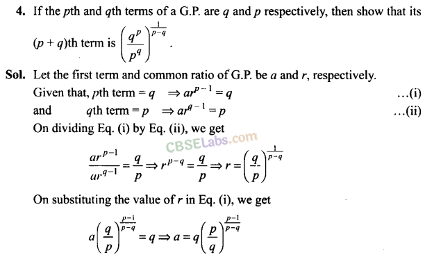 NCERT Exemplar Class 11 Maths Chapter 9 Sequence and Series Img 4