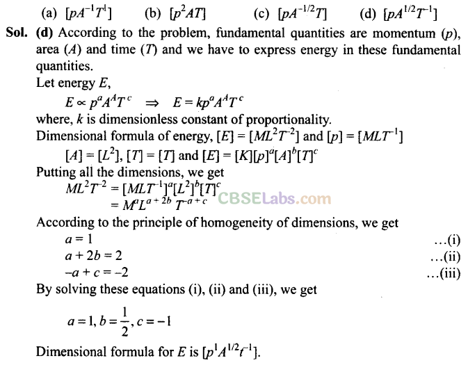 NCERT Exemplar Class 11 Physics Chapter 1 Units and Measurements Img 11