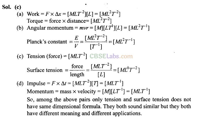 NCERT Exemplar Class 11 Physics Chapter 1 Units and Measurements Img 5