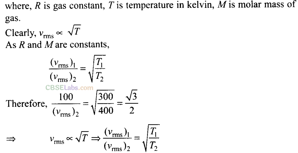 NCERT Exemplar Class 11 Physics Chapter 12 Kinetic Theory Img 26
