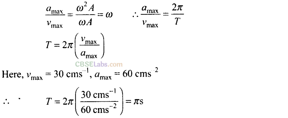 NCERT Exemplar Class 11 Physics Chapter 13 Oscillations Img 19