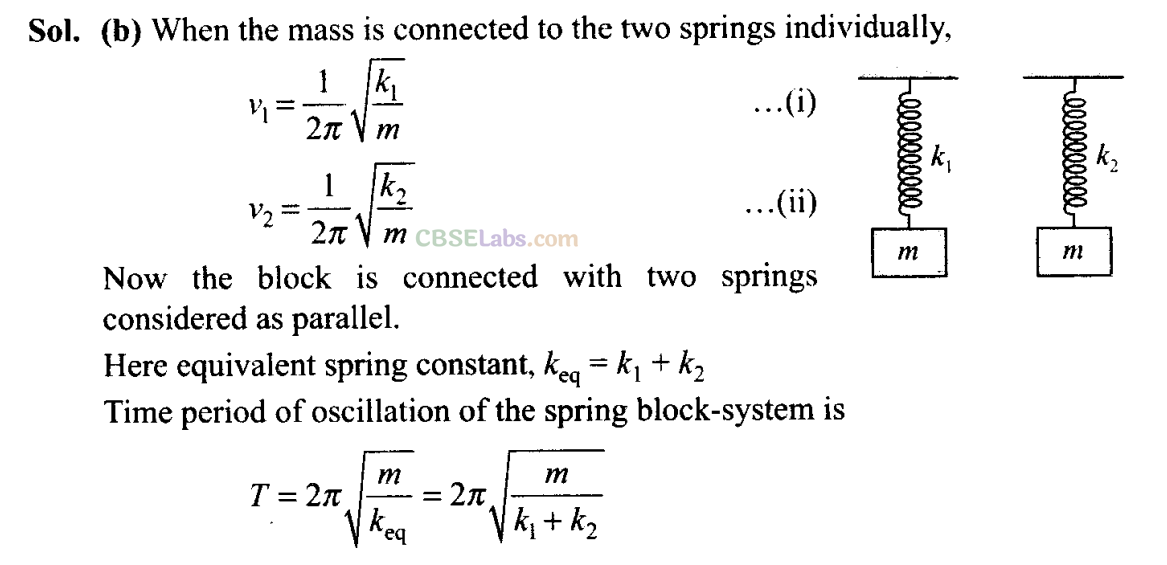 NCERT Exemplar Class 11 Physics Chapter 13 Oscillations Img 21