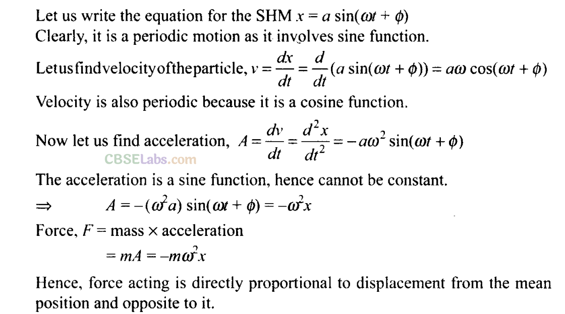 NCERT Exemplar Class 11 Physics Chapter 13 Oscillations Img 26