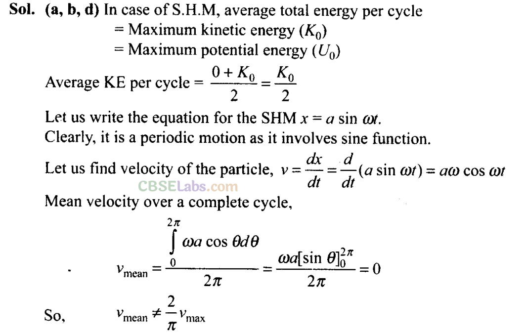 NCERT Exemplar Class 11 Physics Chapter 13 Oscillations Img 30
