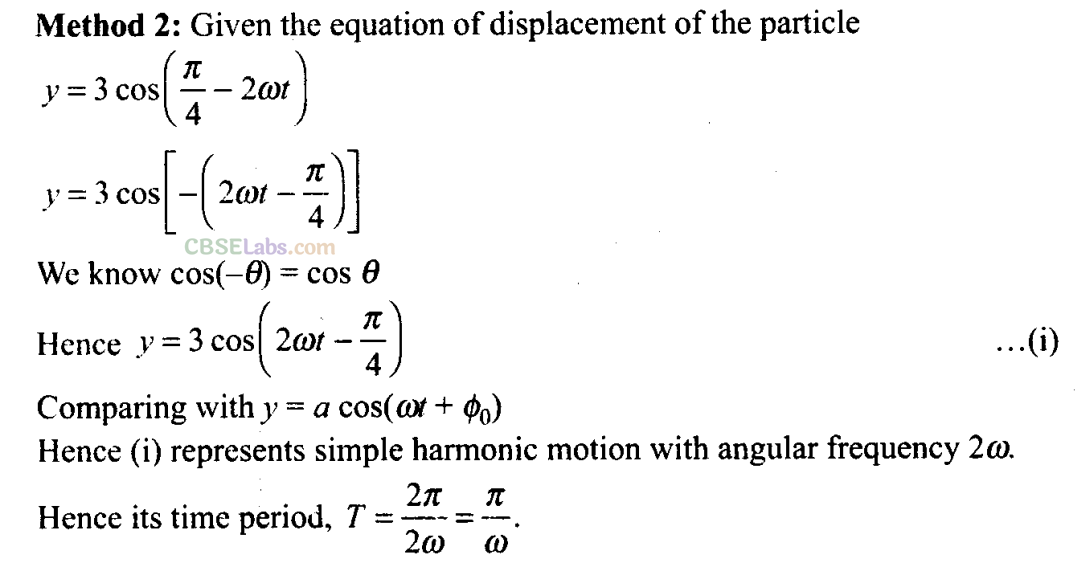 NCERT Exemplar Class 11 Physics Chapter 13 Oscillations Img 4