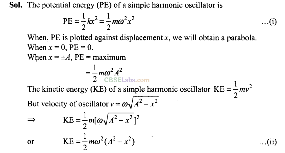 NCERT Exemplar Class 11 Physics Chapter 13 Oscillations Img 43
