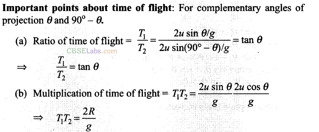 NCERT Exemplar Class 11 Physics Chapter 3 Motion in a Plane Img 27