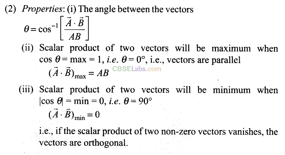 NCERT Exemplar Class 11 Physics Chapter 3 Motion in a Plane Img 4