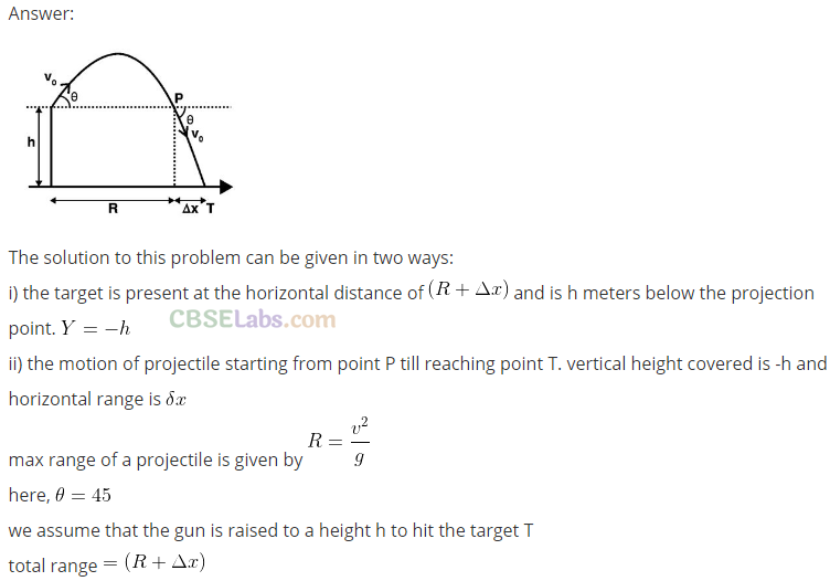 NCERT Exemplar Class 11 Physics Chapter 3 Motion in a Plane Img 67