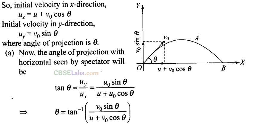 NCERT Exemplar Class 11 Physics Chapter 3 Motion in a Plane Img 81