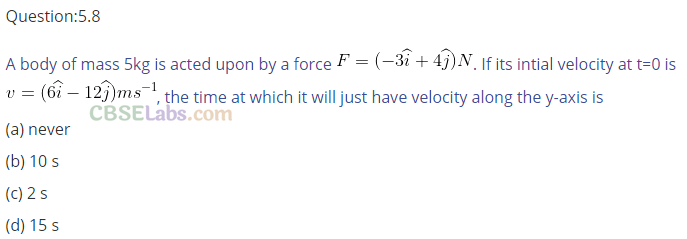 NCERT Exemplar Class 11 Physics Chapter 4 Laws of Motion Img 10