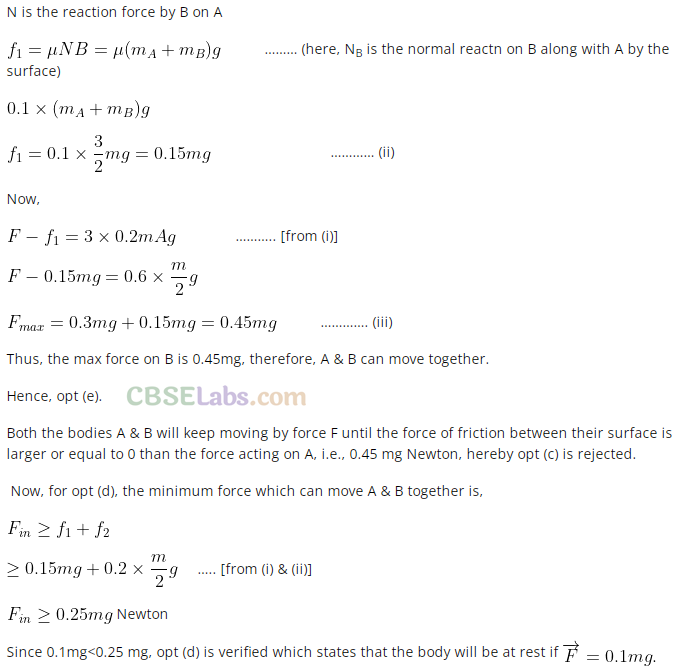 NCERT Exemplar Class 11 Physics Chapter 4 Laws of Motion Img 21