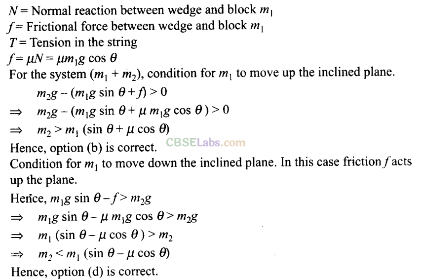NCERT Exemplar Class 11 Physics Chapter 4 Laws of Motion Img 28