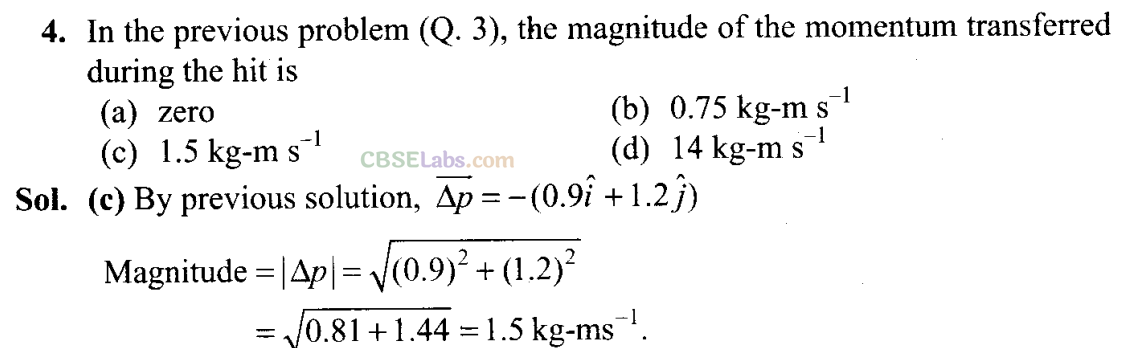 NCERT Exemplar Class 11 Physics Chapter 4 Laws of Motion Img 4