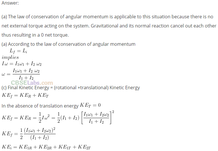 NCERT Exemplar Class 11 Physics Chapter 6 System of Particles and Rotational Motion Img 34