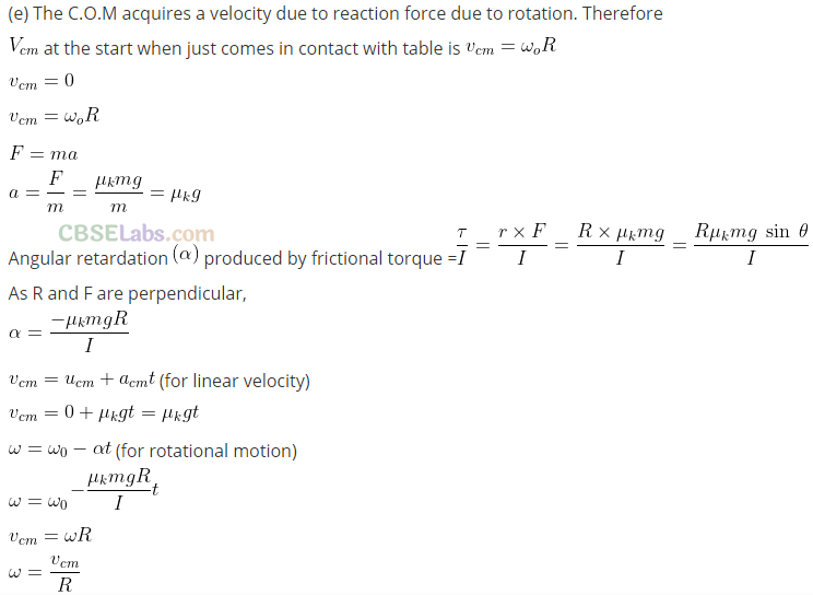 NCERT Exemplar Class 11 Physics Chapter 6 System of Particles and Rotational Motion Img 38