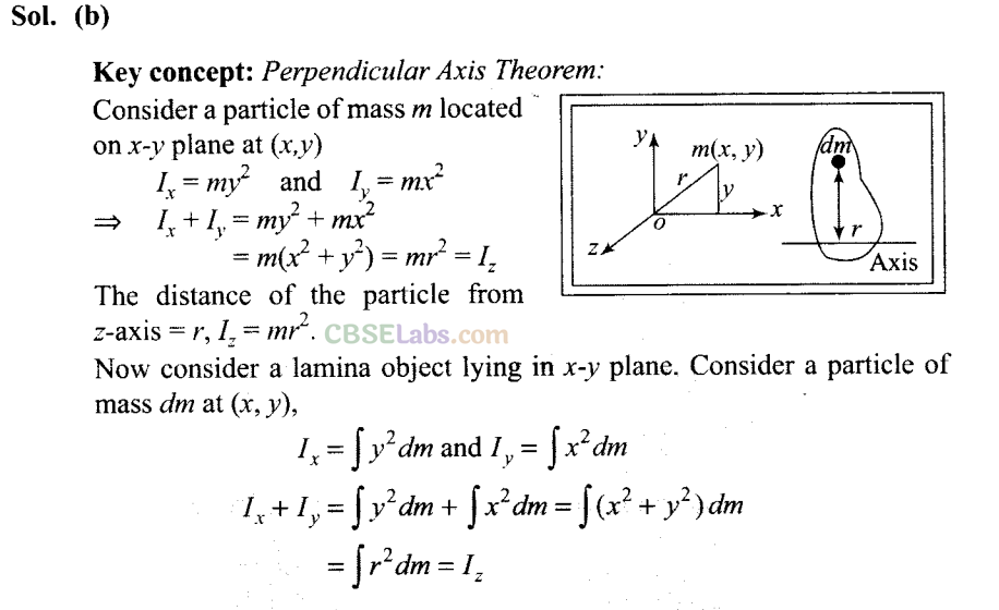 NCERT Exemplar Class 11 Physics Chapter 6 System of Particles and Rotational Motion Img 6