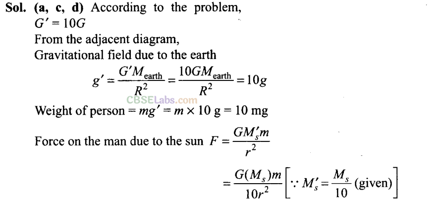 NCERT Exemplar Class 11 Physics Chapter 7 Gravitation Img 14