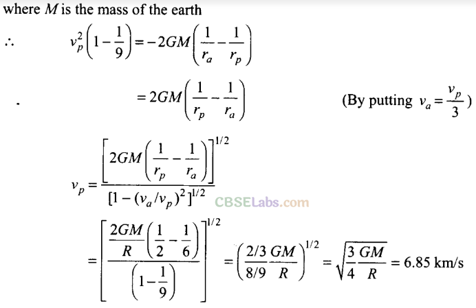 NCERT Exemplar Class 11 Physics Chapter 7 Gravitation Img 51