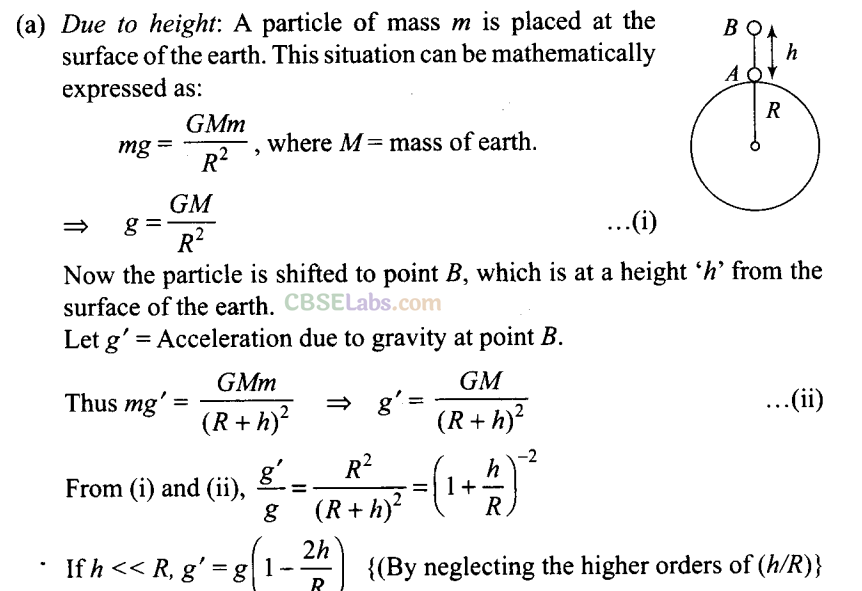 NCERT Exemplar Class 11 Physics Chapter 7 Gravitation Img 7