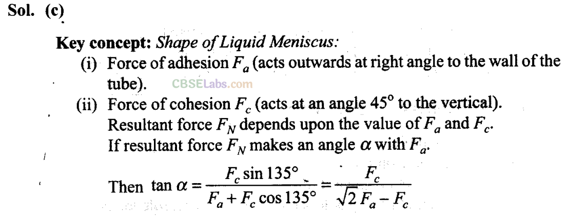 NCERT Exemplar Class 11 Physics Chapter 9 Mechanical Properties of Fluids Img 4