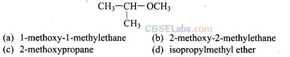 NCERT Exemplar Class 12 Chemistry Chapter 11 Alcohols, Phenols and Ethers Img 10