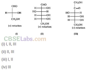 NCERT Exemplar Class 12 Chemistry Chapter 14 Biomolecules Img 10