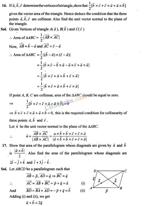 NCERT Exemplar Class 12 Maths Chapter 10 Vector Algebra Img 12