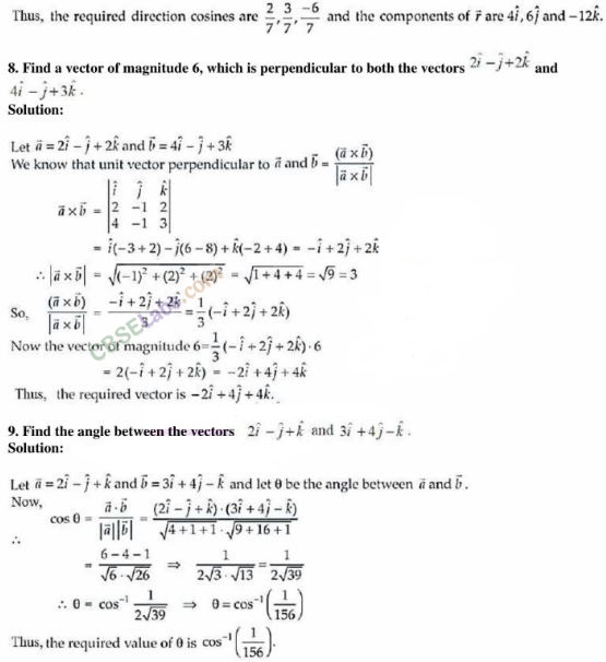 NCERT Exemplar Class 12 Maths Chapter 10 Vector Algebra Img 6