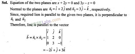 NCERT Exemplar Class 12 Maths Chapter 11 Three Dimensional Geometry Img 15