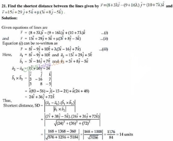 NCERT Exemplar Class 12 Maths Chapter 11 Three Dimensional Geometry Img 18