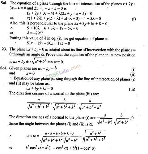 NCERT Exemplar Class 12 Maths Chapter 11 Three Dimensional Geometry Img 19
