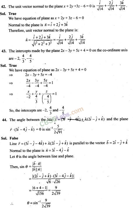 NCERT Exemplar Class 12 Maths Chapter 11 Three Dimensional Geometry Img 30