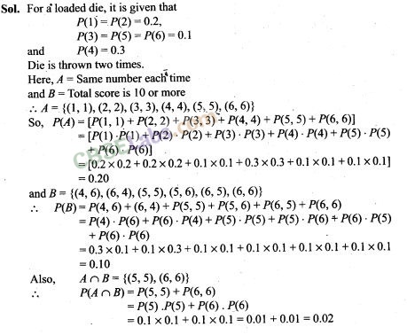 NCERT Exemplar Class 12 Maths Chapter 13 Probability Img 1