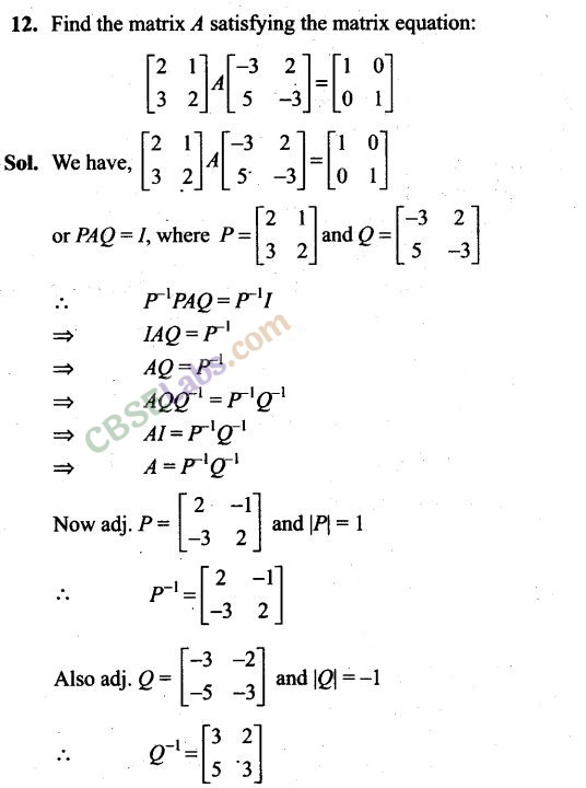 NCERT Exemplar Class 12 Maths Chapter 3 Matrices Img 11