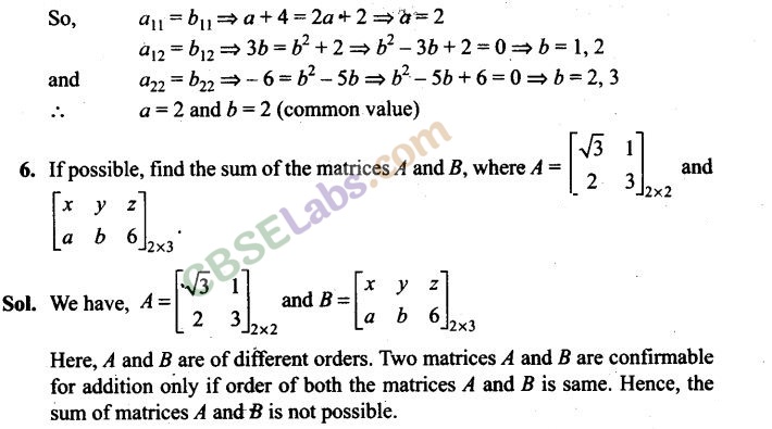NCERT Exemplar Class 12 Maths Chapter 3 Matrices Img 4