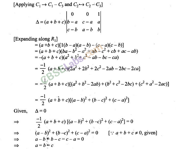 NCERT Exemplar Class 12 Maths Chapter 4 Determinants Img 26