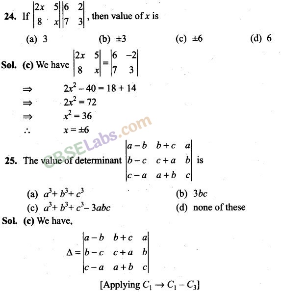 NCERT Exemplar Class 12 Maths Chapter 4 Determinants Img 29