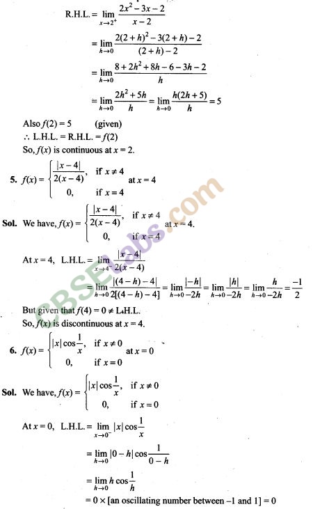 NCERT Exemplar Class 12 Maths Chapter 5 Continuity and Differentiability Img 3